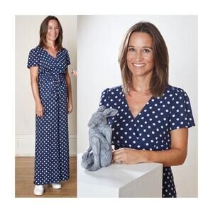 J. Crew Polka Dot Jumpsuit